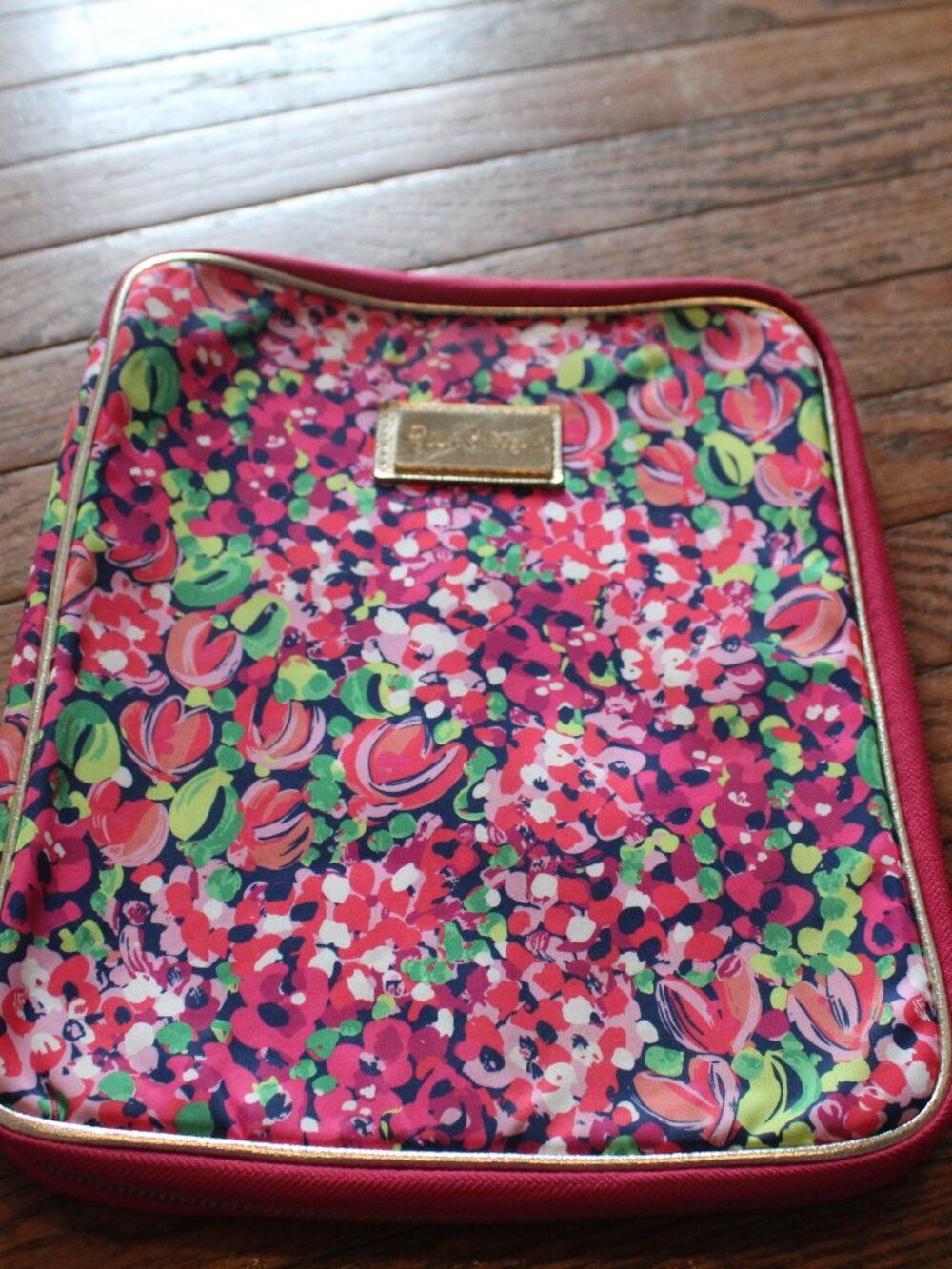 Lily Pulitzer Case  Laptop IPad Tech Case 9" x 12" Floral